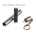 365nm ultraviolet LED detector metal keychain uv flashlight